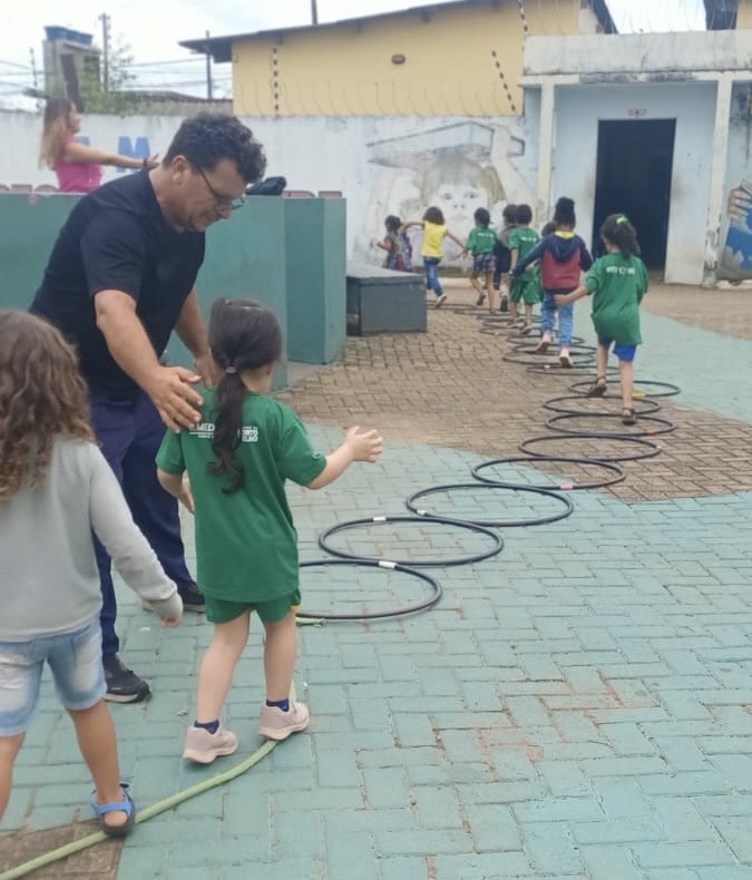 Alunos participarão de um circuito com diversas atividades recreativas