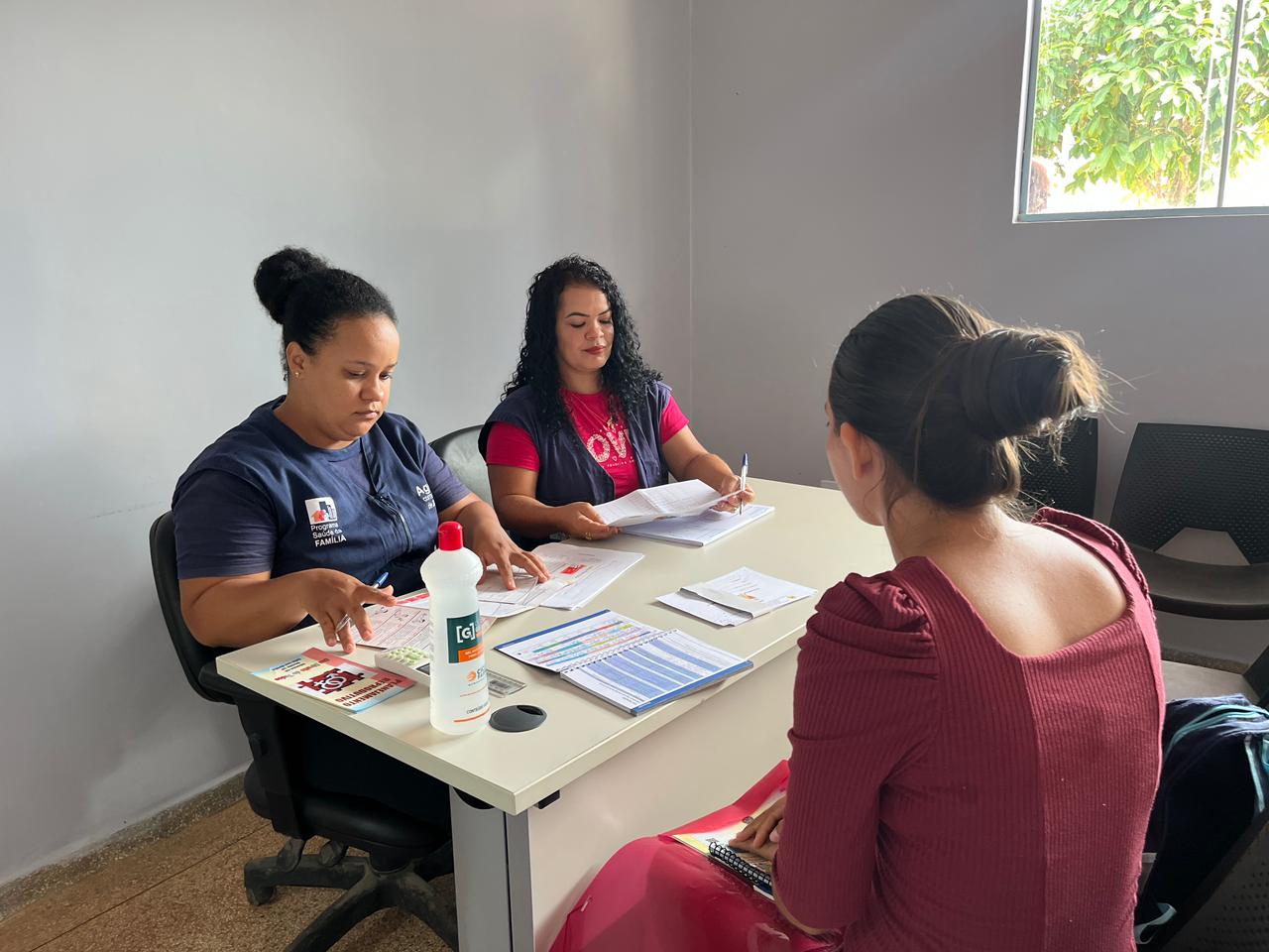 Foram oferecidos diversos serviços, durante a ação do projeto