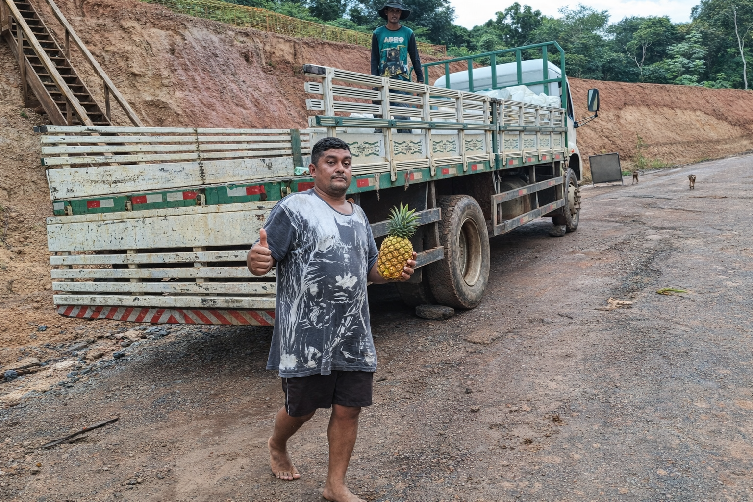 Moisés Rocha afirmou que o apoio logístico mudou a realidade da propriedade